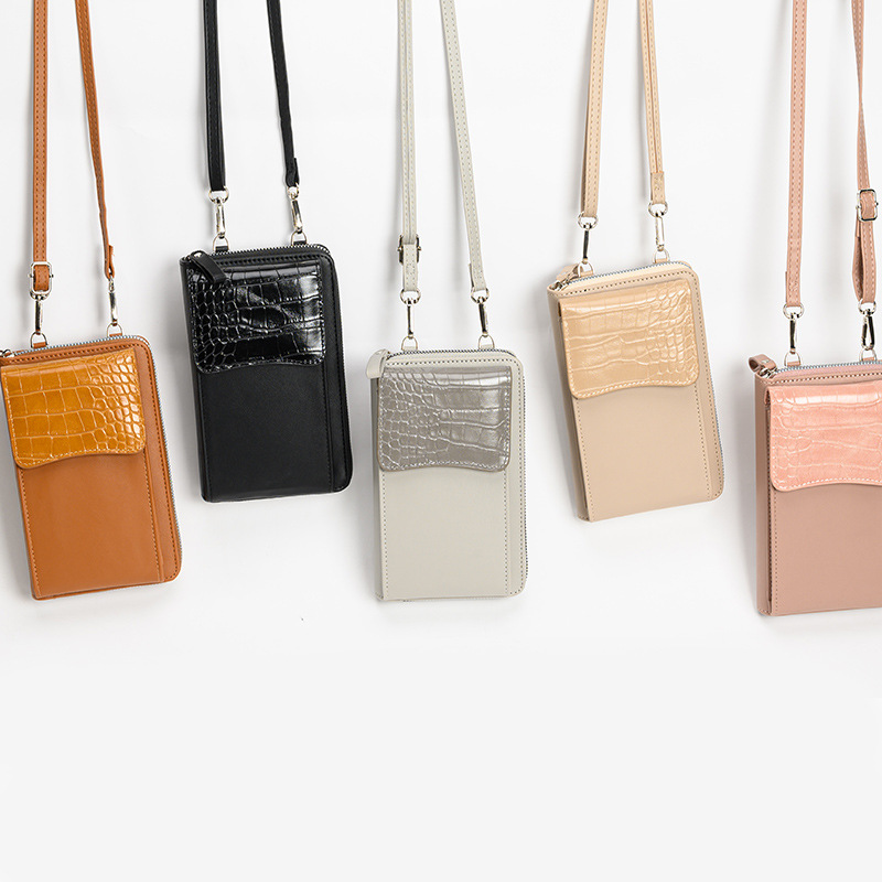 2023 new women's shoulder bag fashion crossbody bag mobile phone bag women's casual mobile phone bag mom bag details Picture