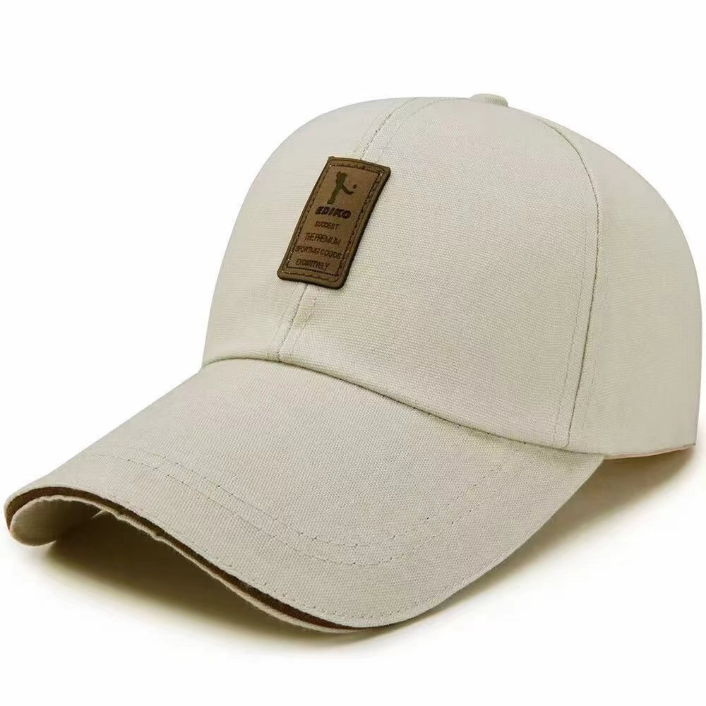 hat men's new style spring and autumn baseball cap canvas peaked cap wholesale outdoor broad-brimmed hat four-season hat leisure wholesale Application Scenario