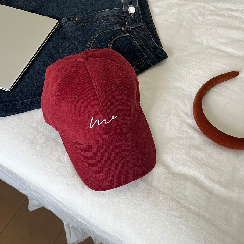 hat women's sun-proof big head circumference baseball cap men's trendy niche high-grade all-match sports korean style peaked cap makes face look small full figure