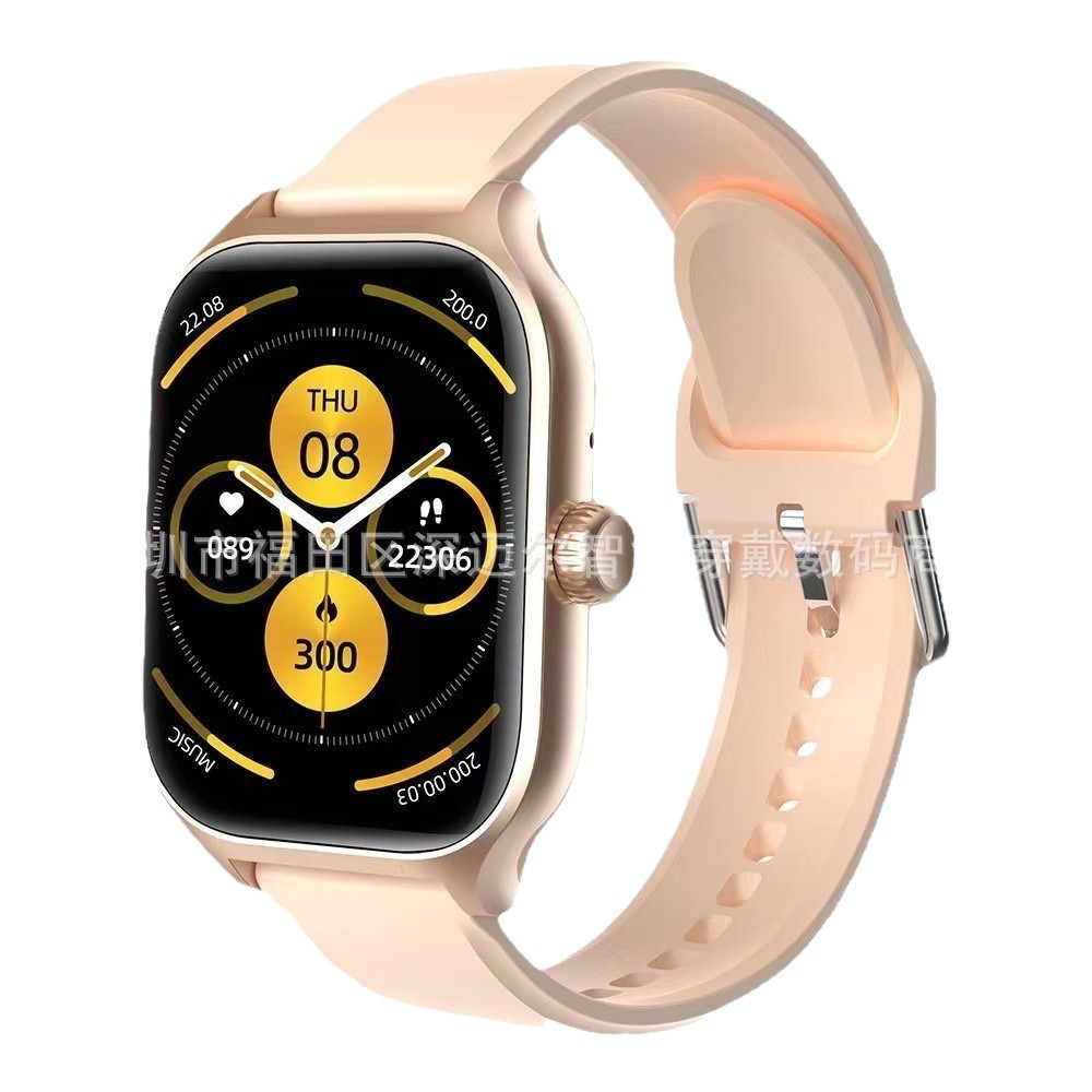 popular gt4 pro smart watch cross-border new call heart rate blood oxygen monitoring double strap huami watch Item Picture