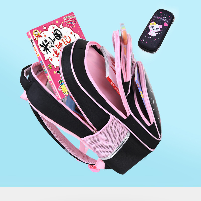 korean style schoolbag primary school student grade 1-3-4-6 5 children's schoolbag 6-12 years old cute girl backpack Application Scenario