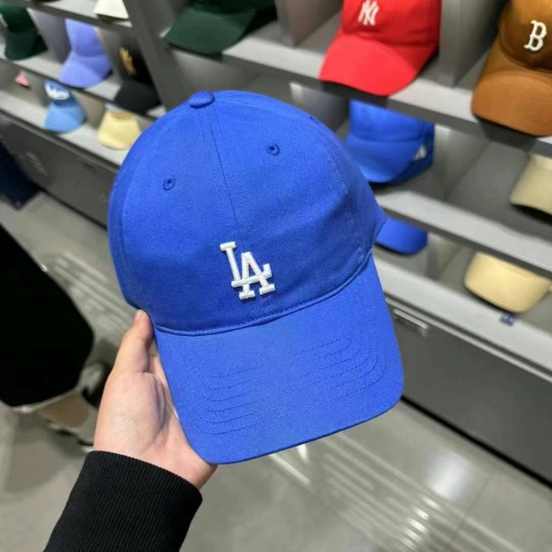 mlb korean baseball hat cp77ny yankees soft top small icon  peaked cap tide spring sun protection sun shade 66 details Picture