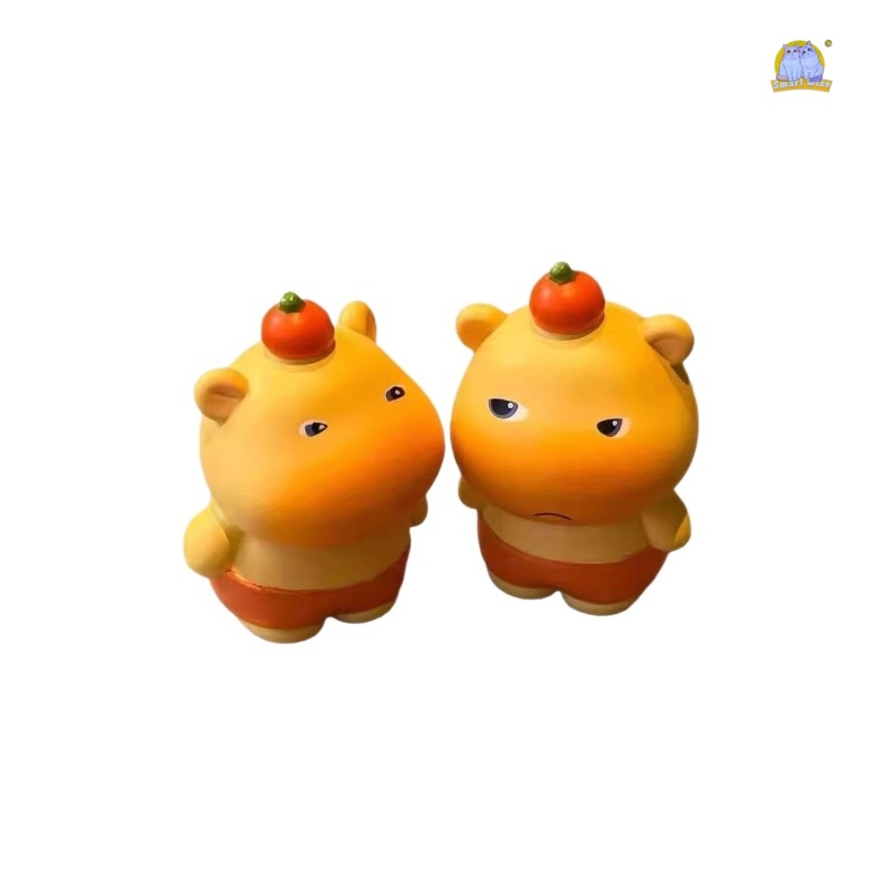 Best-selling cartoon Capybara Lu Lu figurine blind box, trendy collectible figurines, cute peripheral products, and creative car decoration figurines with "Piggy" characters Item Picture