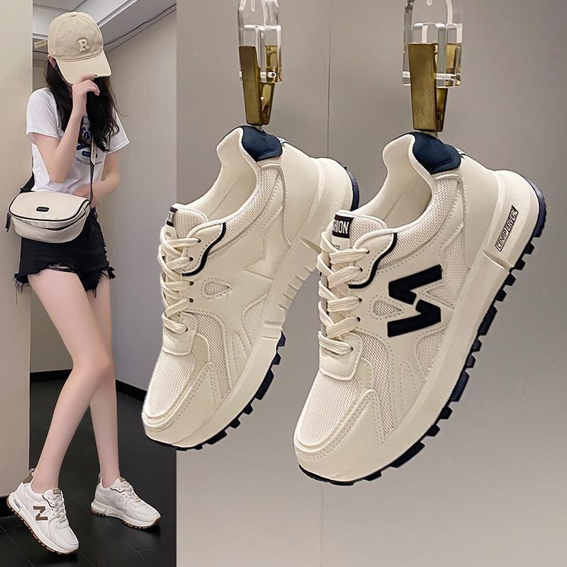 sports shoes for women new all-matching comfortable casual shoes lightweight breathable fashion soft bottom simple women's shoes wholesale shoes for women details Picture