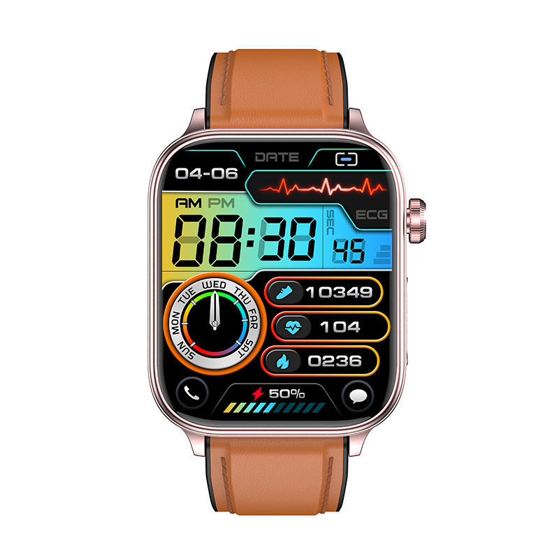 et570 smart watch heart rate body temperature bluetooth calling stopwatch calculator step counting sports watch cross-border new arrival Application Scenario