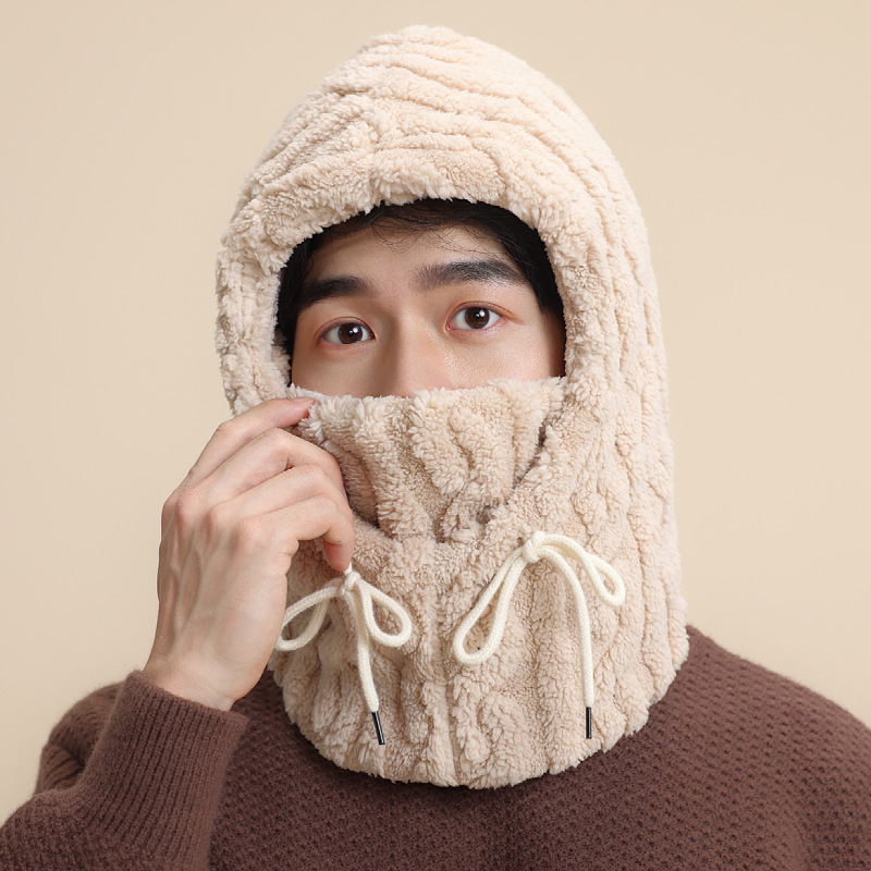 winter old peaked cap middle-aged old hat leather hat men's grandpa winter warm hat dad earmuffs hat details Picture