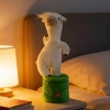 New cross-border rotating rod, funny repetition recording, singing, dressing, sunglasses, alpaca wool toy details Picture