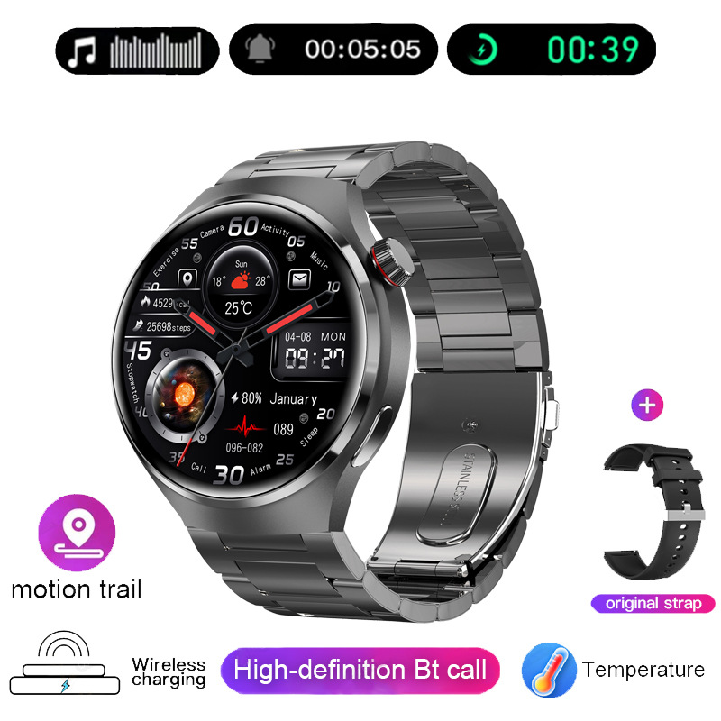 cross-border large round screen gt40pro smart watch bluetooth calling heart rate sleep men's outdoor sports watch Application Scenario