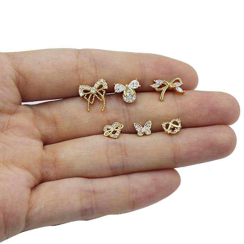 时尚个性穿刺饰品多款多色潮流配饰简约百搭男女通用新款热销鼻钉详情图8