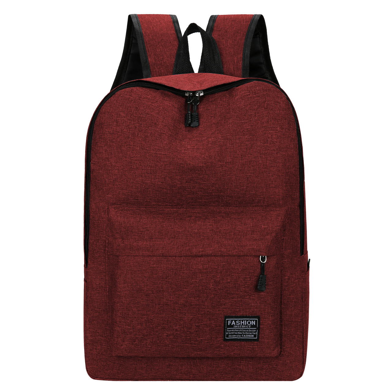 men's backpack travel leisure business computer korean fashion trend high school student schoolbag travel backpack Specification drawing