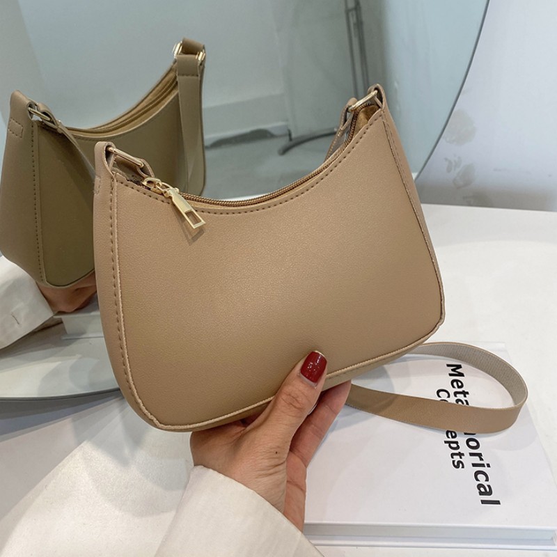 22 new small square bag women wholesale korean texture all-match messenger bag dumpling shape fashion portable shoulder underarm bag details Picture