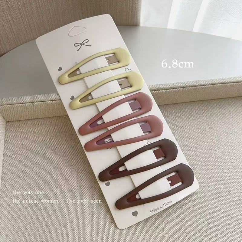New forehead bangs hair clips, side hair clips, cute and exquisite headwear, bb clips, back hair clips, women's hair accessories detail image 4
