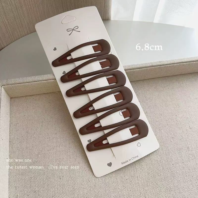 New forehead bangs hair clips, side hair clips, cute and exquisite headwear, bb clips, back hair clips, women's hair accessories Item Picture