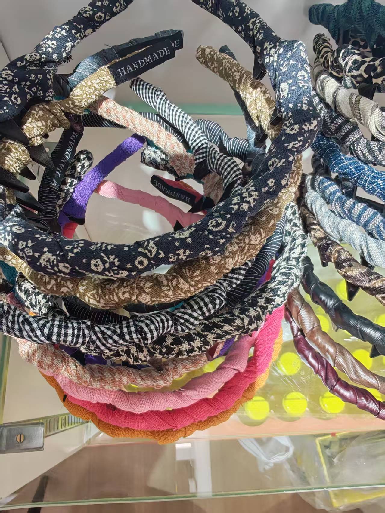 发箍/头饰/发箍女士拼接韩版/圣诞头箍/发箍光板产品图