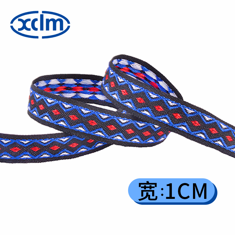 1CM wide jacquard ethnic woven tape, jacquard lace, ancient costume doll clothes, cuff edge-trimmed woven tape, DIY lace pic 7