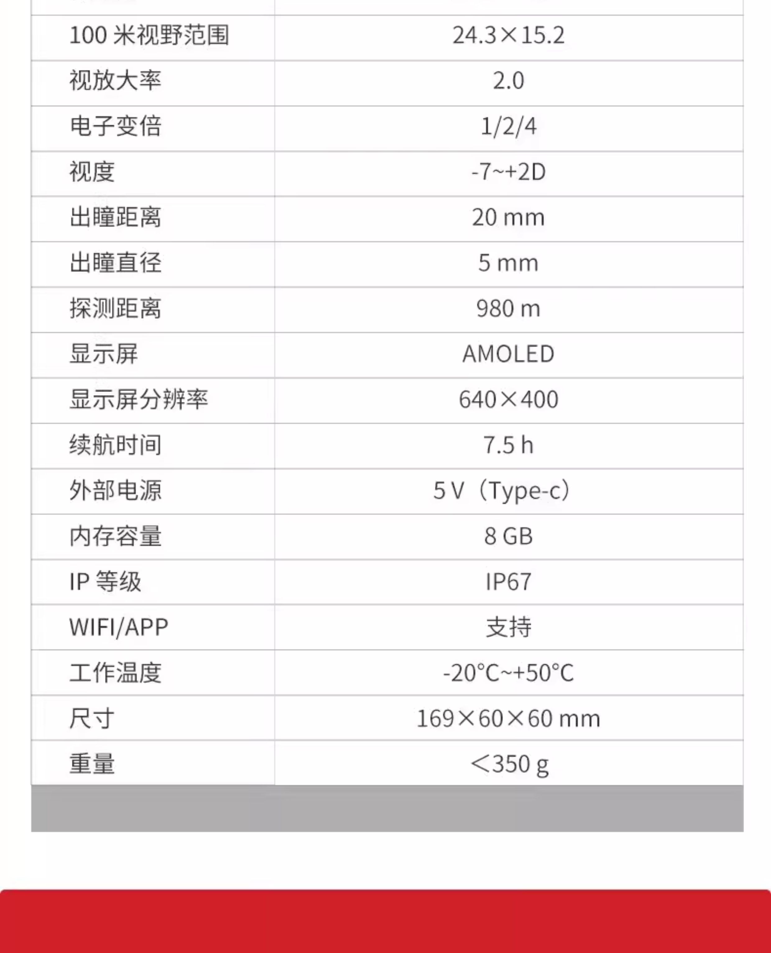 红外热像仪英睿AL19热成像丛林红外热像单筒高清红外热搜夜视仪 pic 11