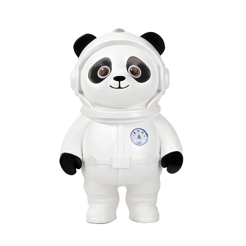 Bluetooth Panda Astronaut Nebula Starry Sky Projection Night Light Bedroom Sleep Atmosphere Astronaut Desk Lamp Decoration detail image 7