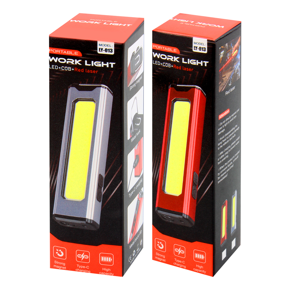 KINSACH Star Source Back clip work light with red laser work light Application Scenario