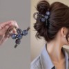 korean updo star grip does not hurt hair volume more pearl rhinestone barrettes simple  style hair accessories for women Item Picture