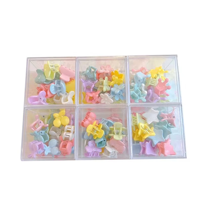 Korean cute children's hairpin clips, mini small girl hairpin clips, candy-colored baby bangs, broken hair clips and hair grips detail image 7
