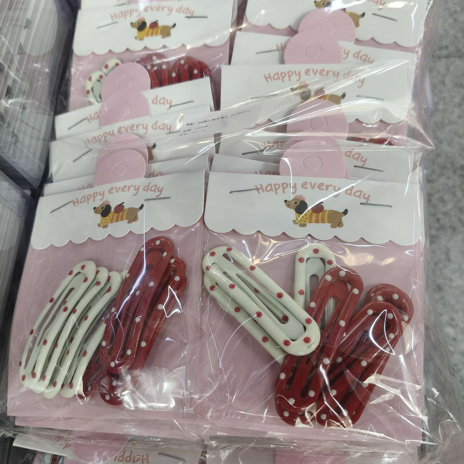 儿童发卡针织发夹可爱卡片头饰发饰品宝宝发卡头饰配件发卡