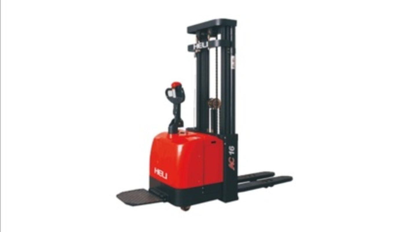 1.6吨重型门架窄腿电动堆垛车