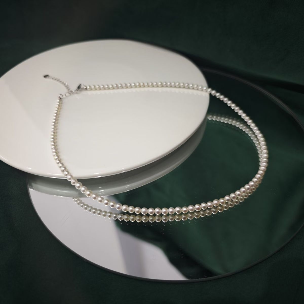 4-5近圆米珠项链产品图