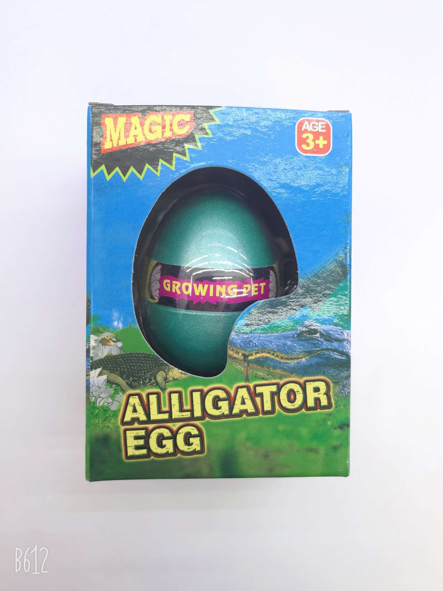 泡水变大鳄鱼蛋，孵化蛋膨胀玩具