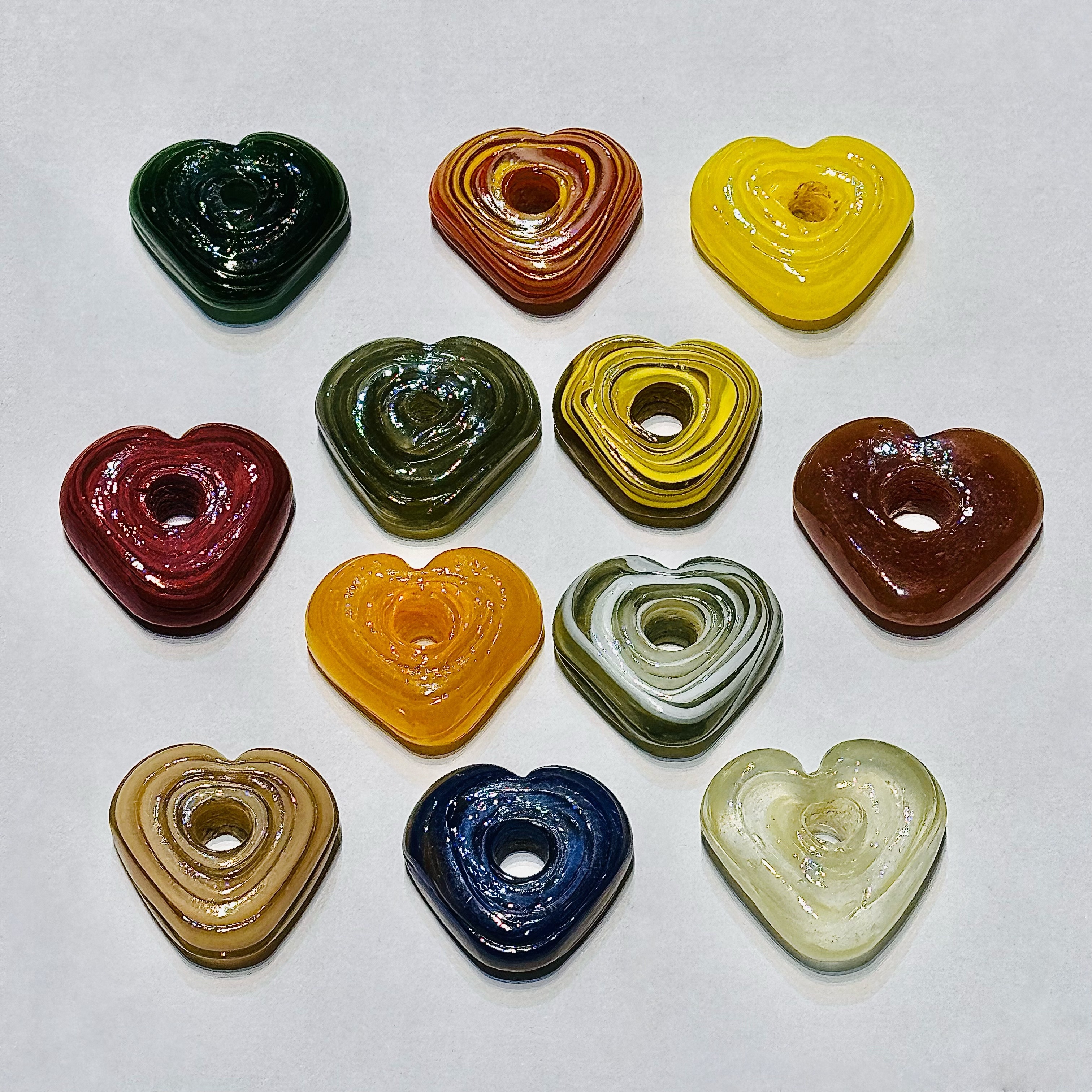 尼泊尔进口复古花朵形状琉璃珠DIY手链耳环配饰配件‘2