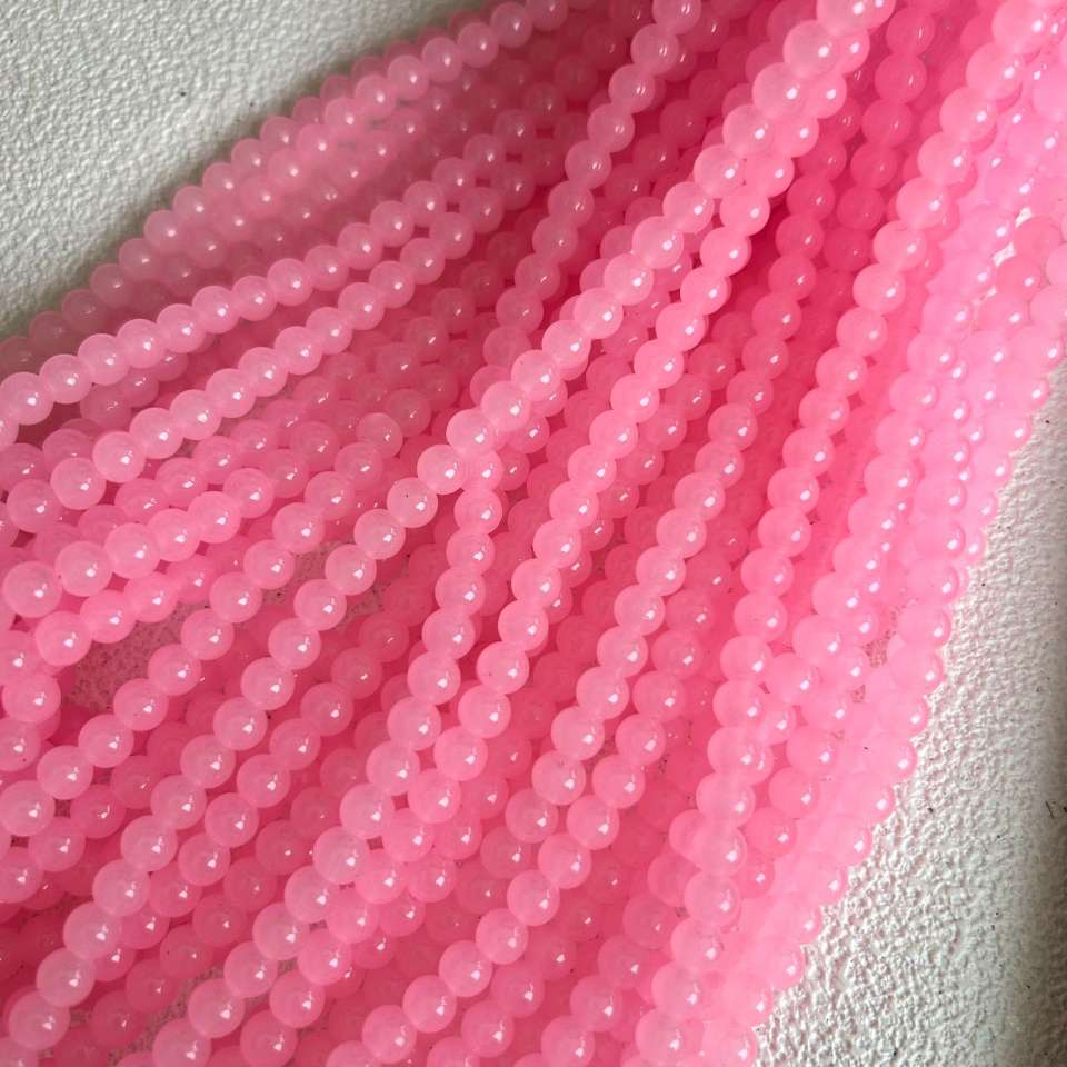 8mm beads, loose beads, burst and floral glass round beads, handcrafted diy jewelry accessories