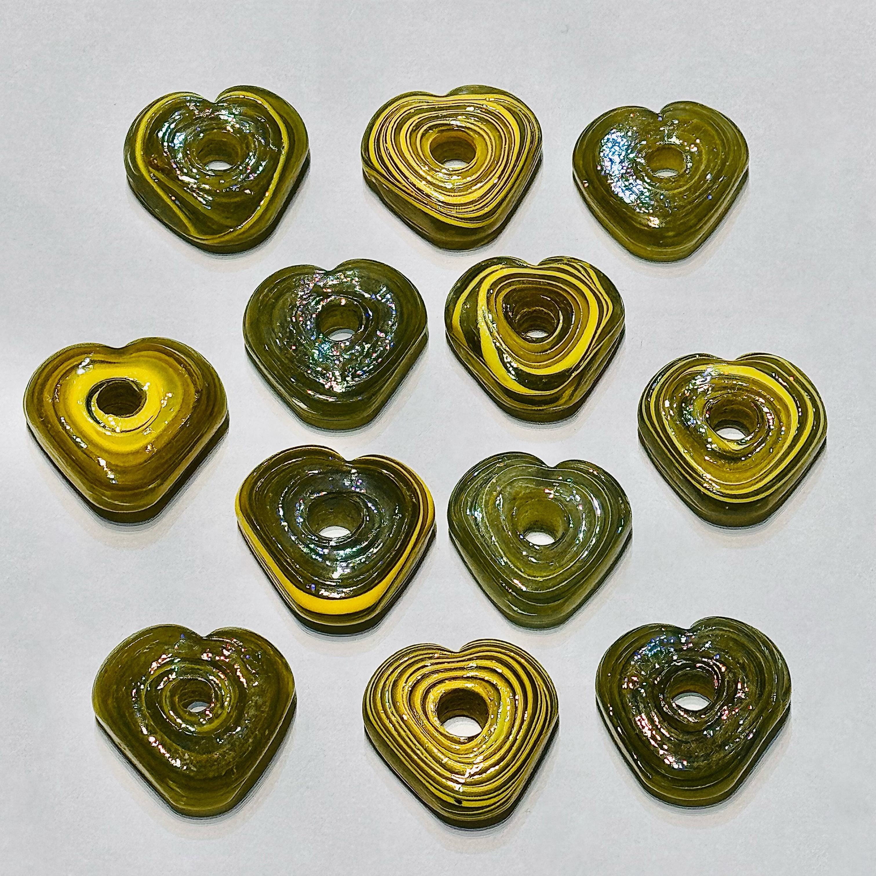 Nepalese imported retro flower-shaped glass bead DIY bracelet earrings accessory '2 Application Scenario