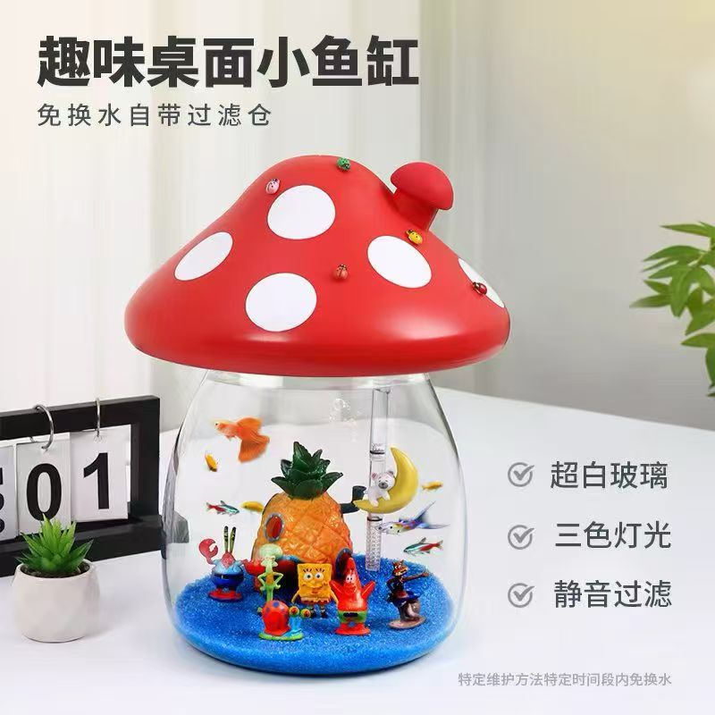 Intelligent fish tank wall-mounted filter, fish tank egg and betta fish tank, plastic water storage tank, multi-functional fish keeping container