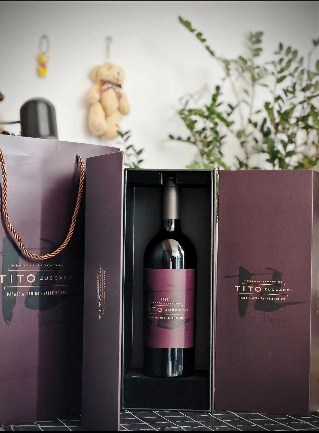 阿根廷进口Zuccardi帝拓干红葡萄酒