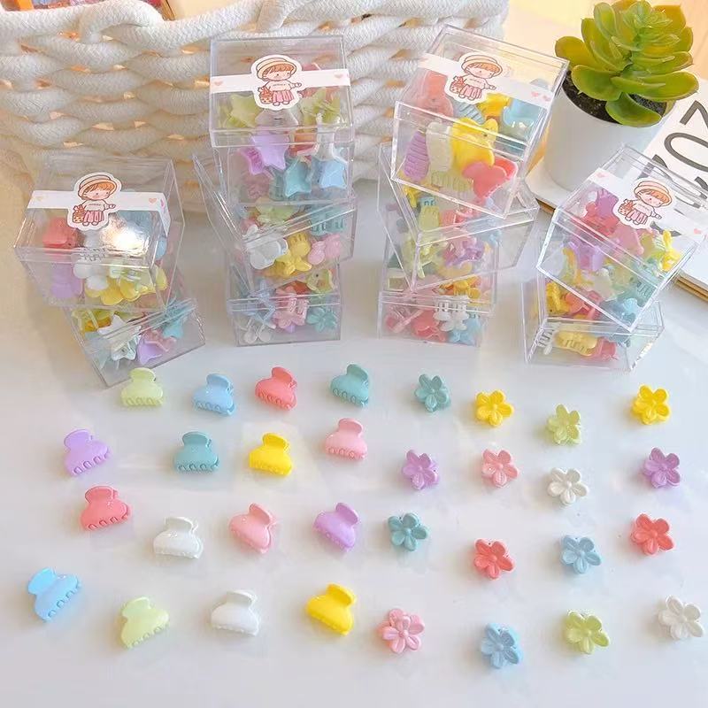 Korean cute children's hairpin clips, mini small girl hairpin clips, candy-colored baby bangs, broken hair clips and hair grips detail image 3