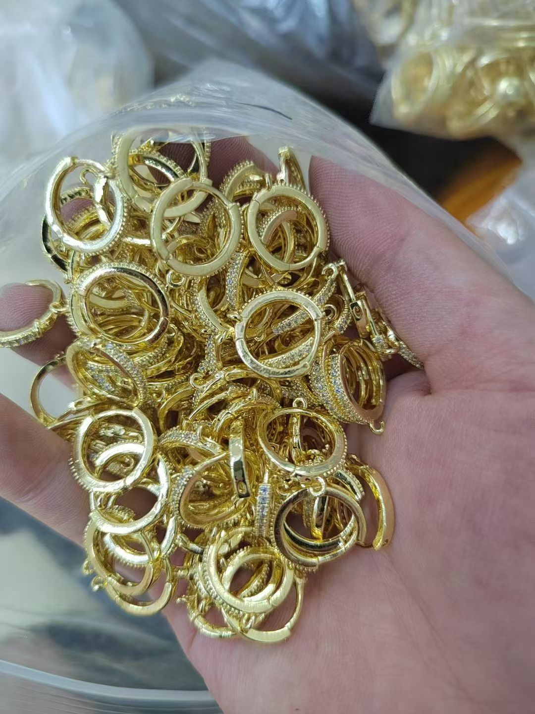宋锦字母金属配件树脂饰品配件DIY装饰材料多款可选