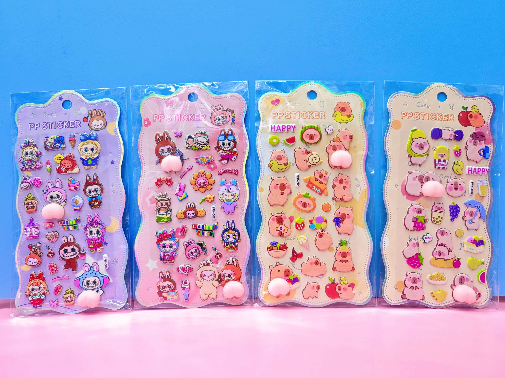 屁桃贴贴纸