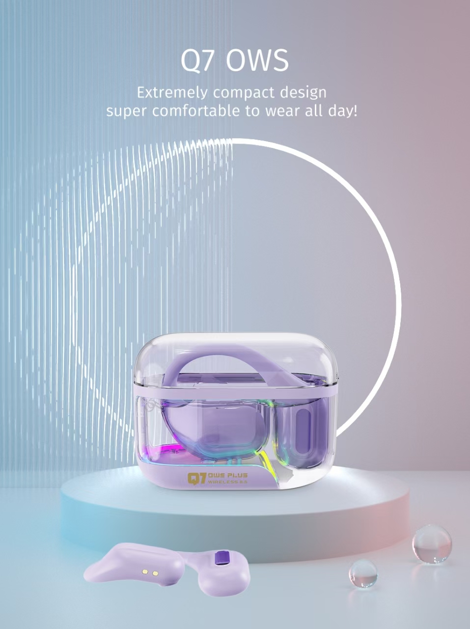 蓝牙耳机实物图