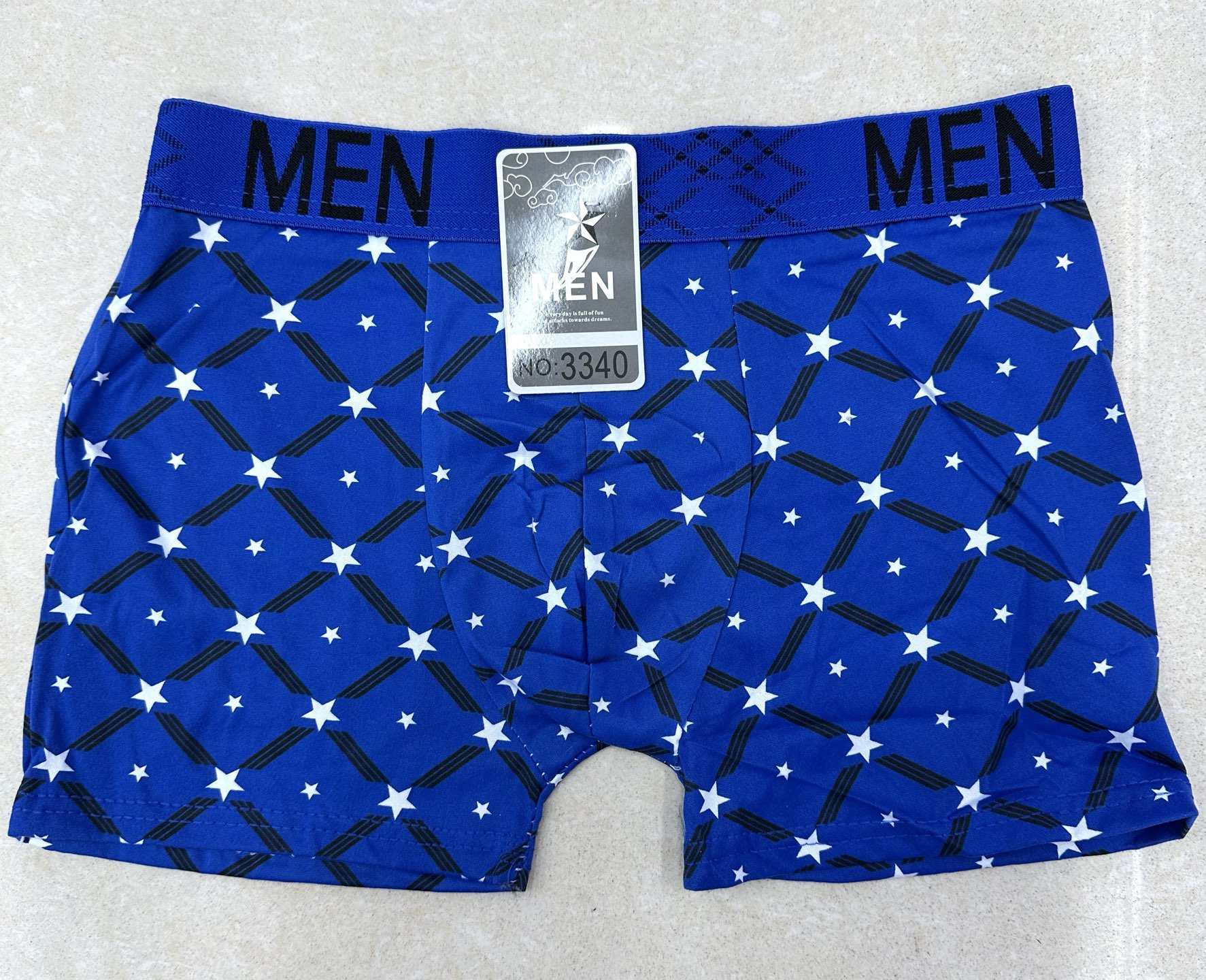 Ultra-low prices for export to Europe, America and Africa. Men's briefs with letter waist patterns, flat briefs and comfortable flat shorts. Men's briefs in stock and customizable patterns available Application Scenario