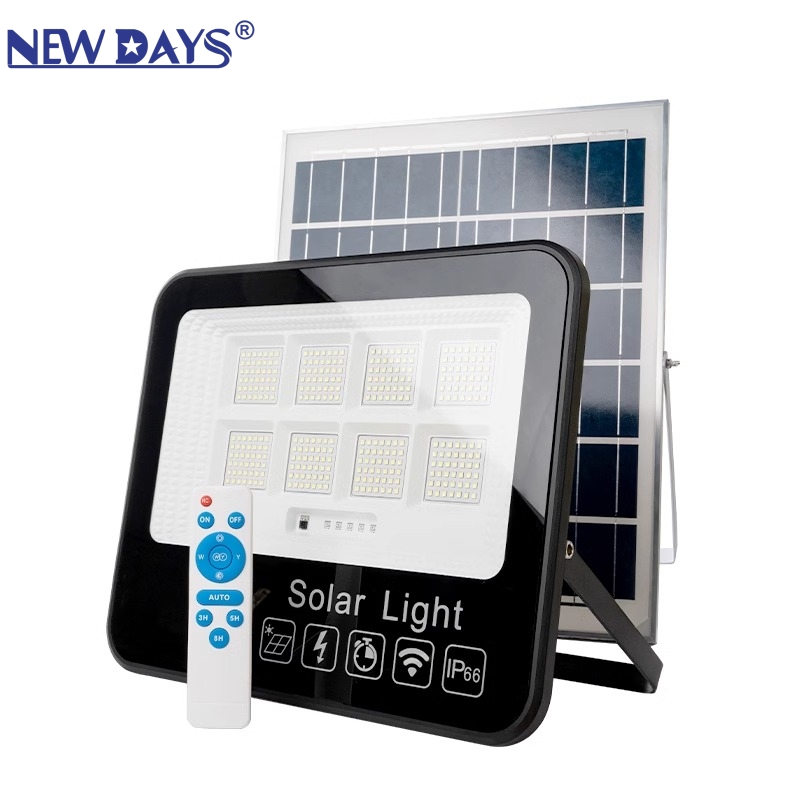 NEWDAYS marca nueva frontera LED luz de inundación solar luz de inundación ABS caja de plástico, a prueba de agua y polvo iluminación doméstica luz de emergencia luz de calle ambiental destacada luz solar