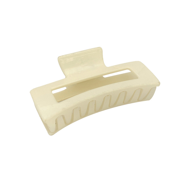 云朵抓夹发夹羊毛K9钻头饰品塑料毛绒一字夹发饰品时尚百搭