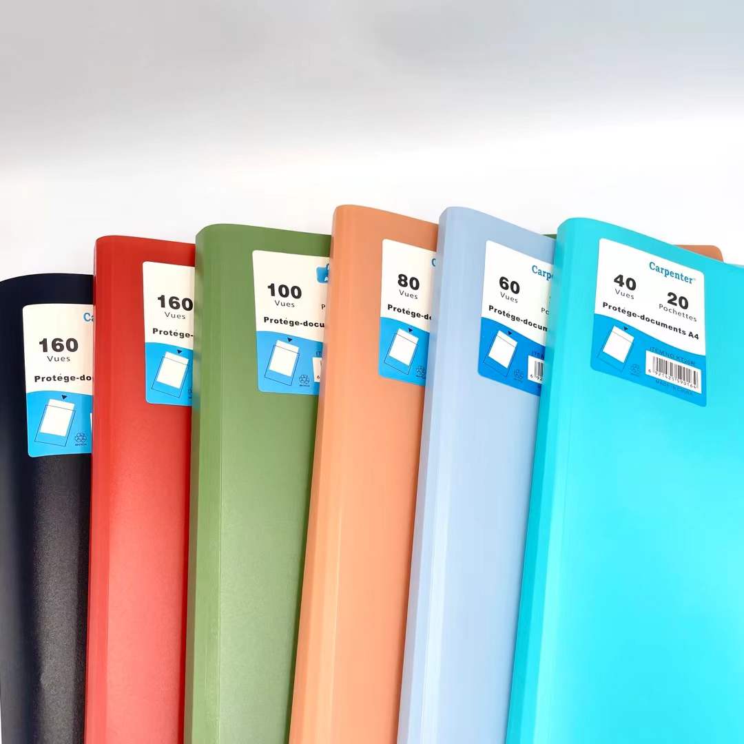 A4 soft-shell color reference book, office document book, insert book, student test paper book pic 2