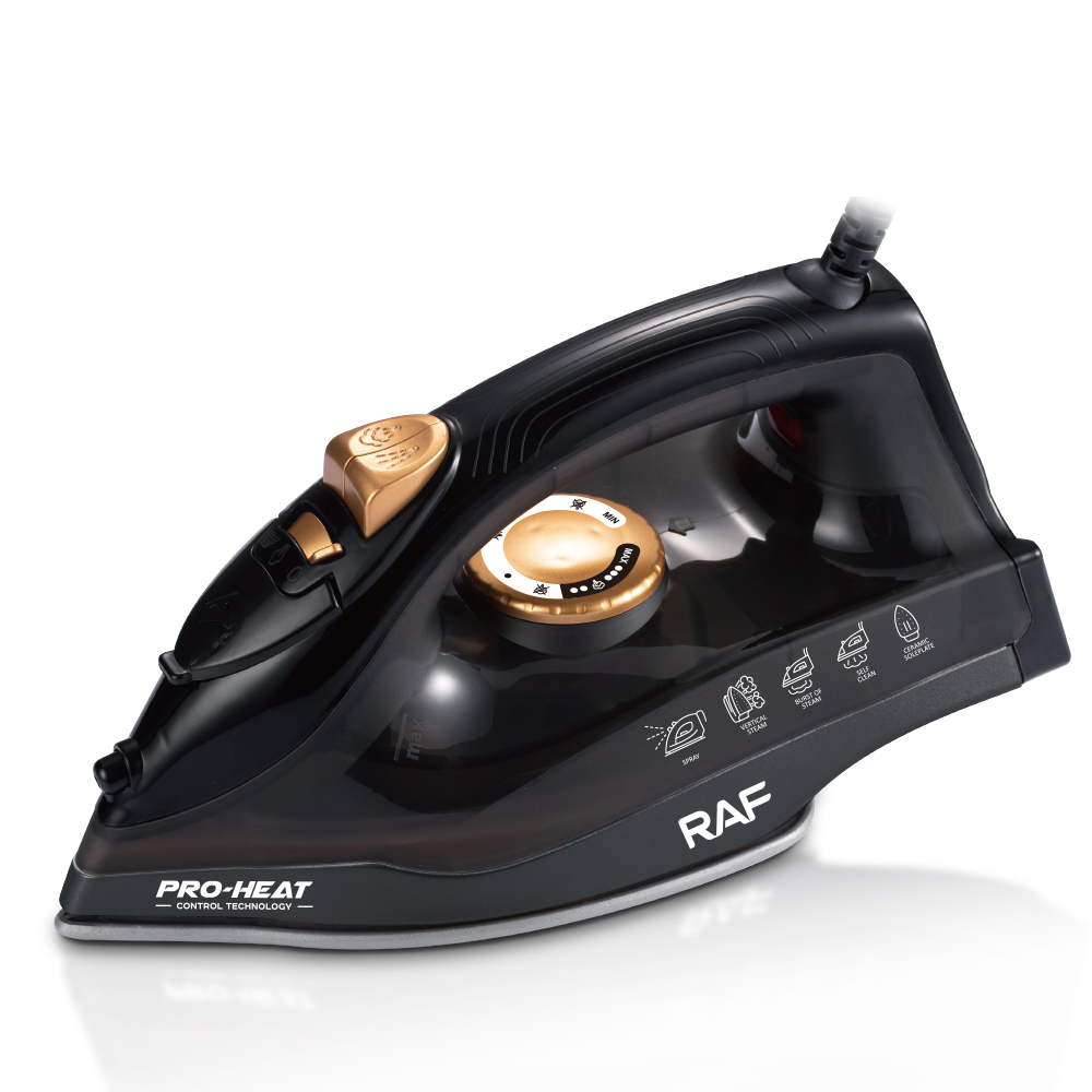 RAF European Standard cross-border automatic steam iron, household handheld fully automatic steam iron ironing machine R.11221 Specification drawing