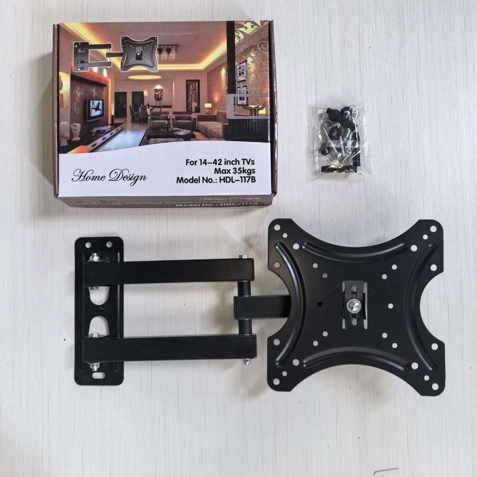 厂家批发117B电视通用电视支架壁挂可伸缩式显示器支架