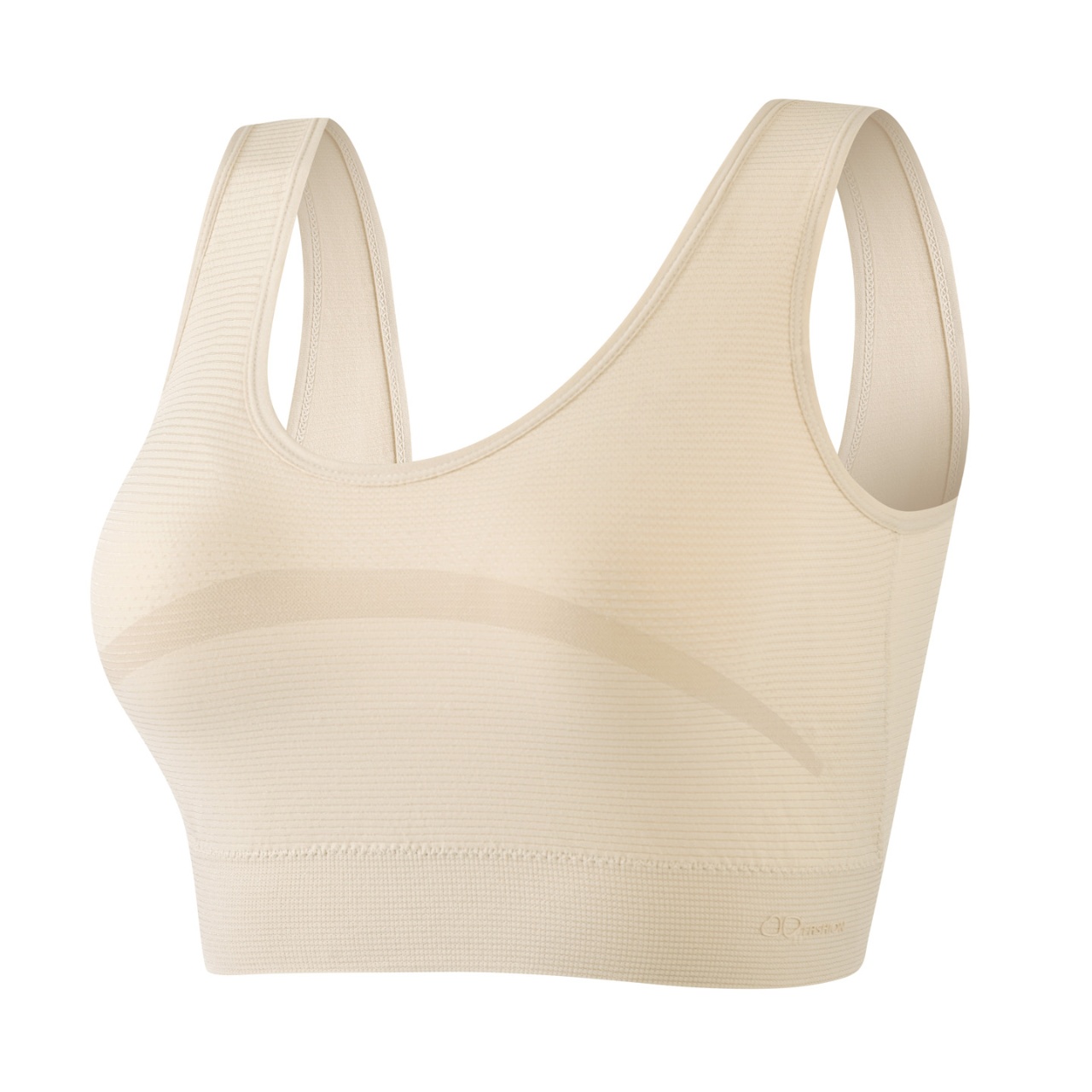 Enlarged and widened seamless back-tightening bra undefined