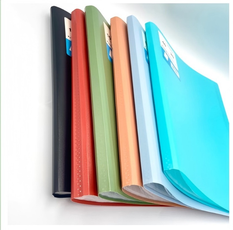 A4 soft-shell color reference book, office document book, insert book, student test paper book pic 3