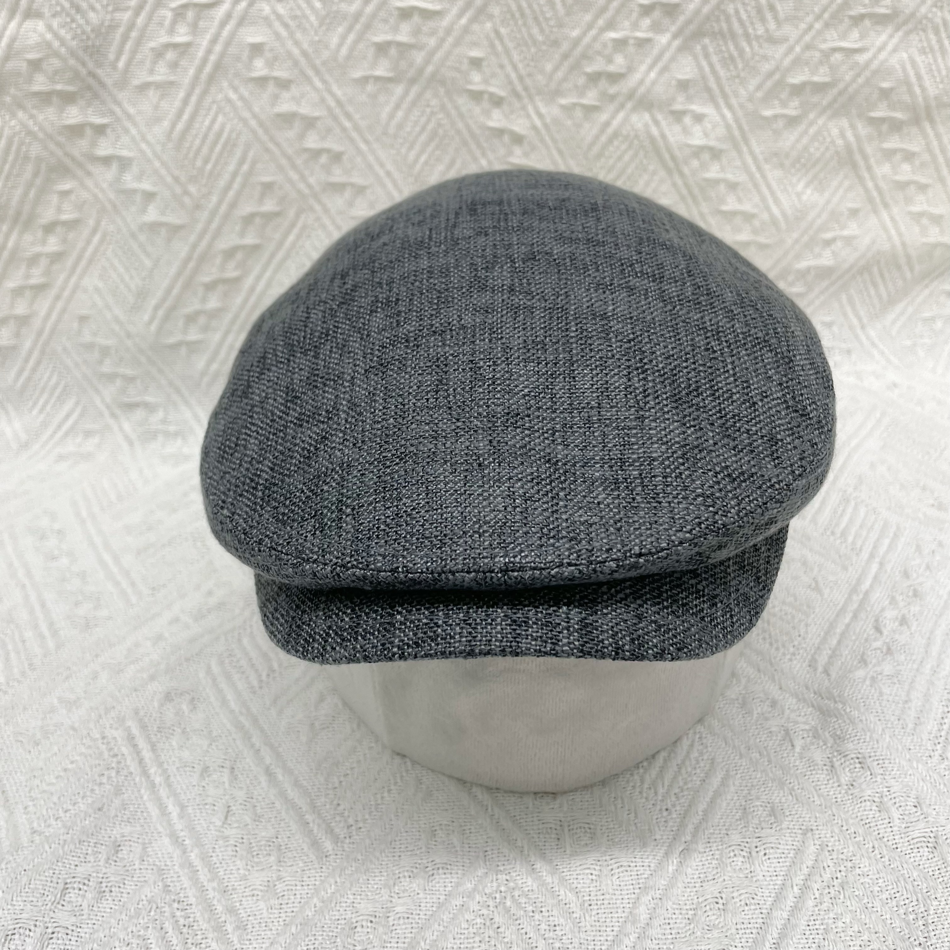 Spring and summer thin, breathable, light and sunshade forward hat, cotton and linen, fashionable, classic and versatile, comfortable, artistic and retro new men's hat full figure
