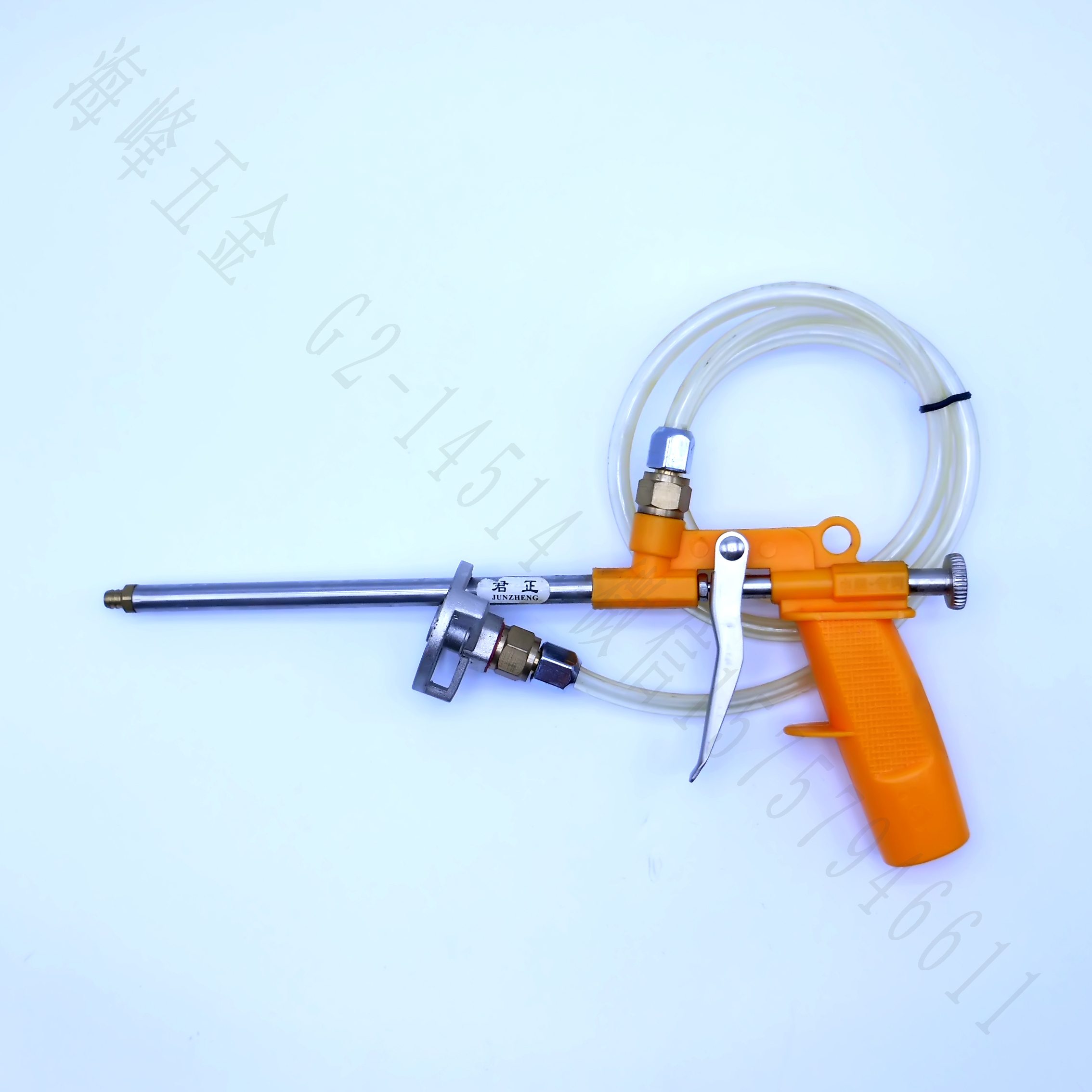 新款金属发泡发泡胶胶枪聚氨酯泡沫填缝剂加长发泡剂1