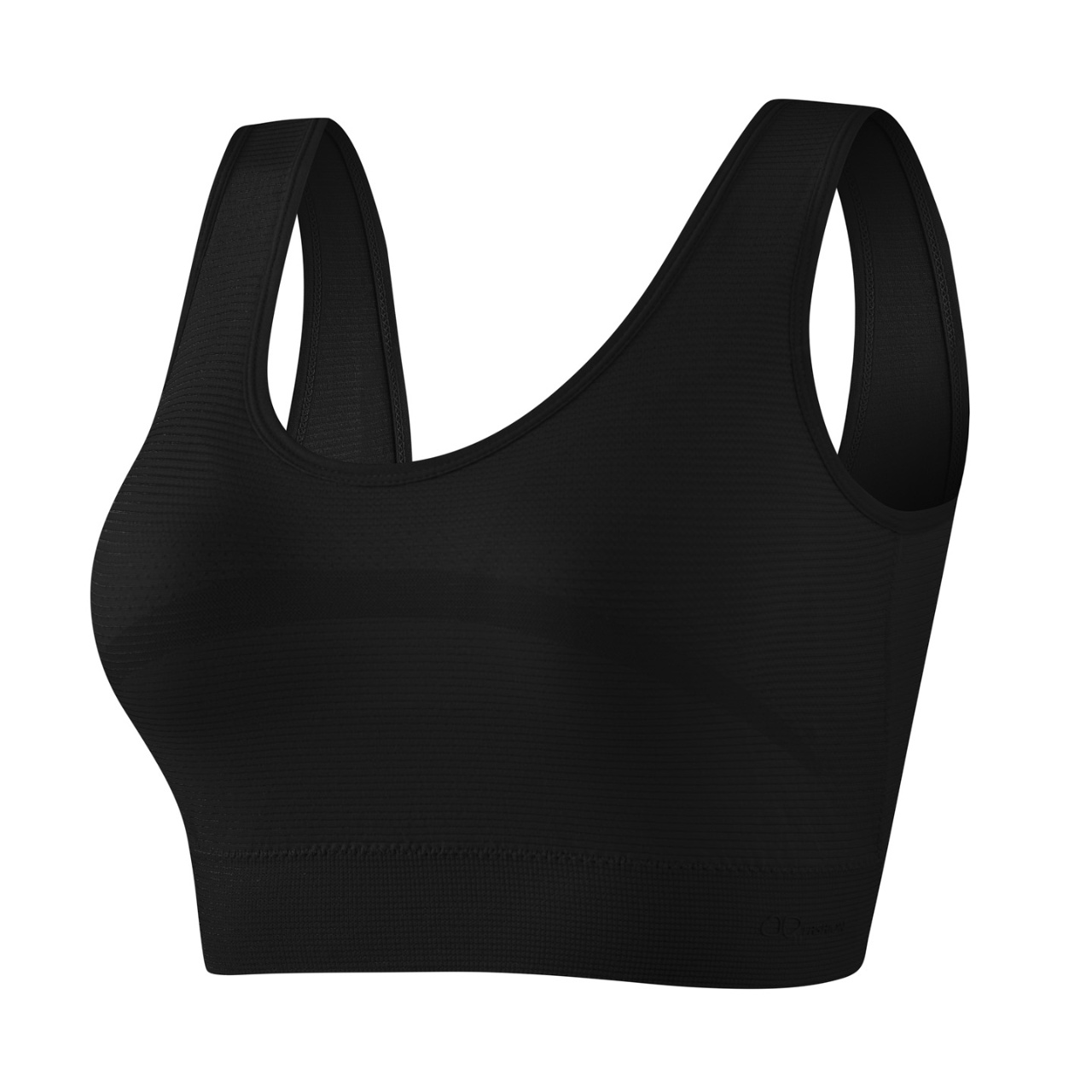 Enlarged and widened seamless back-tightening bra undefined