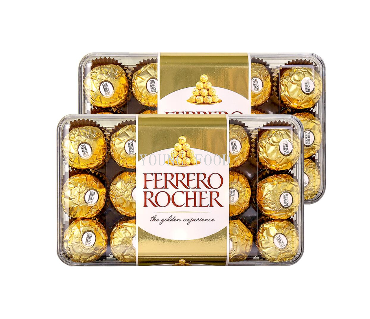 包邮！行货费列罗30粒装榛果威化巧克力375g甜品糖果零食休闲食品详情8