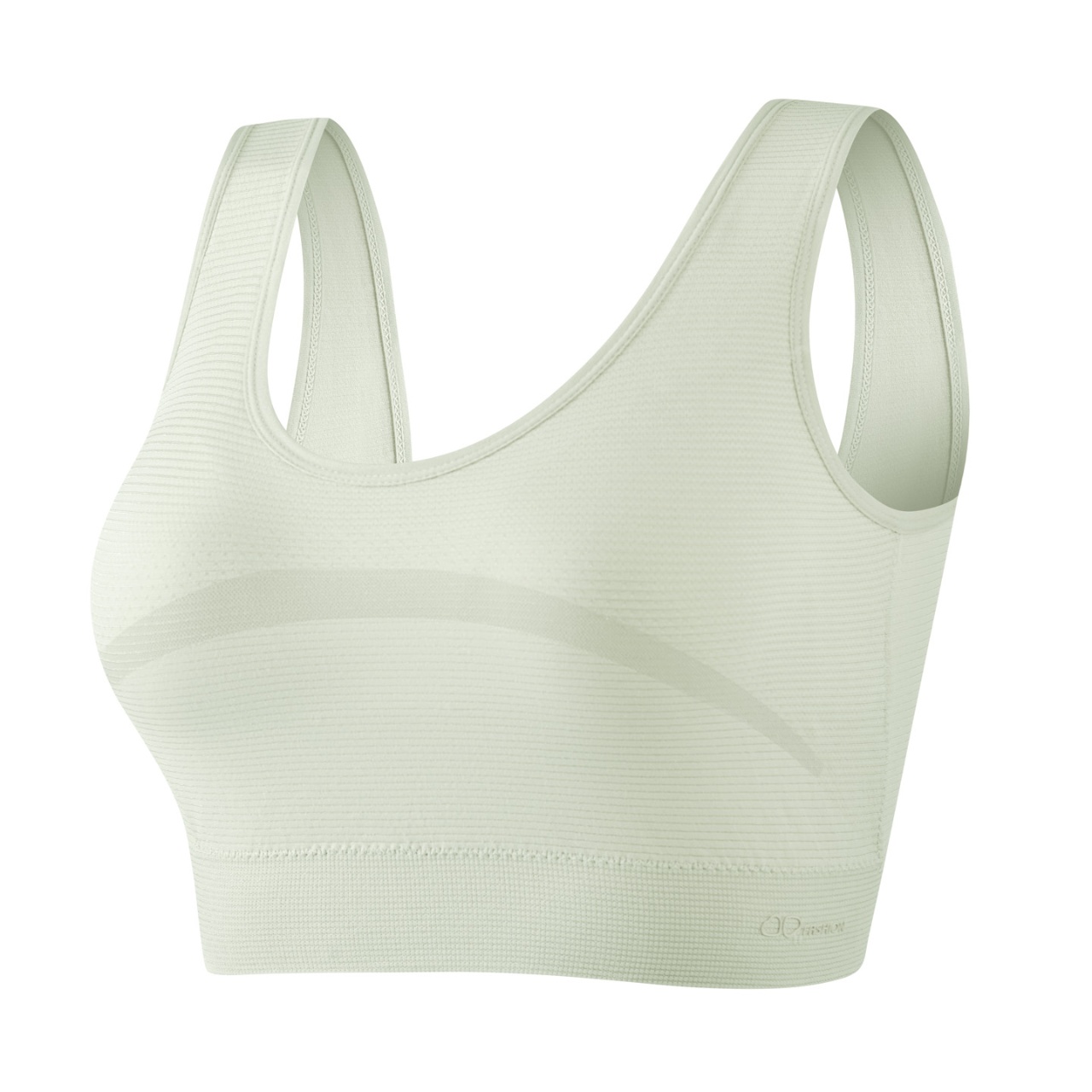 Enlarged and widened seamless back-tightening bra undefined